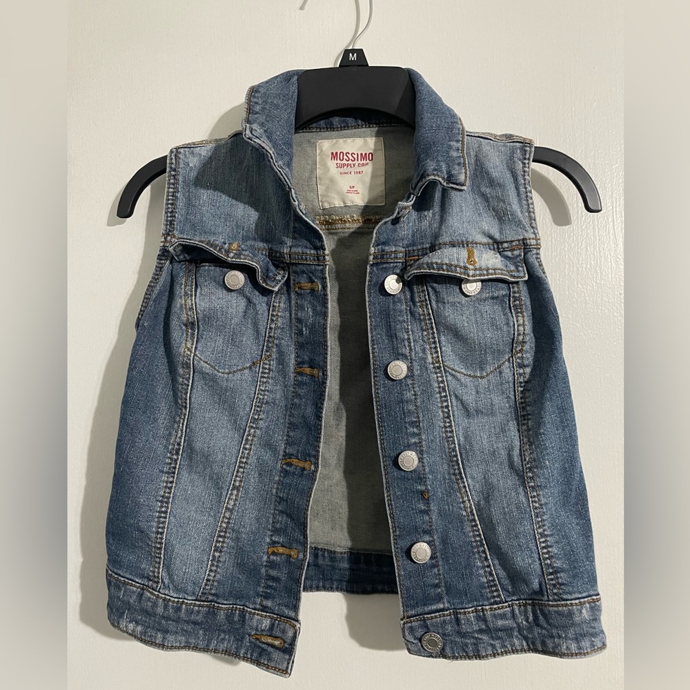 Denim vest